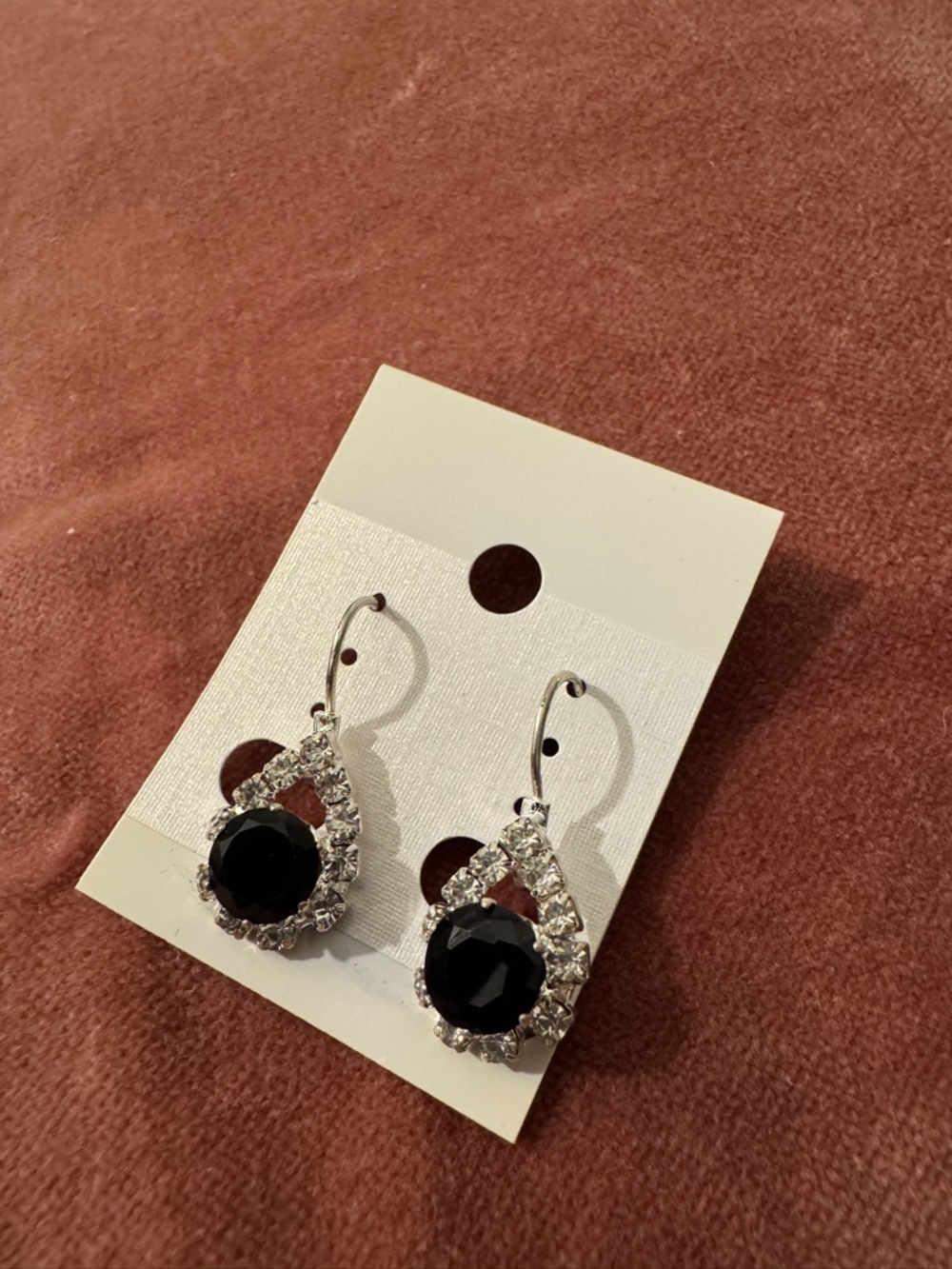 Silver colour Bamboo Hoop Earrings - Silver